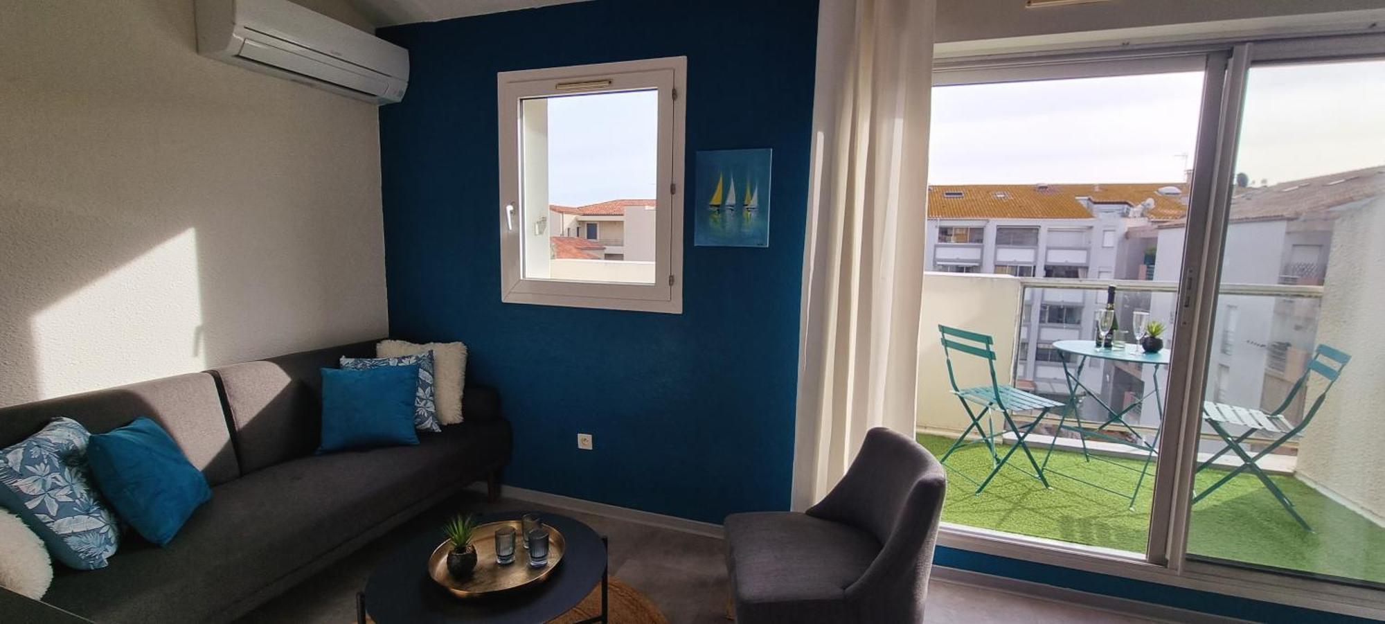 L'Ophelia Duplex Dernier Etage Balcon Centre Climatisation Apartment Sete Exterior photo